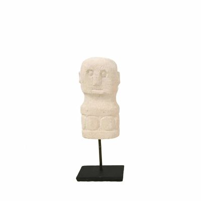 Sculptures, statuettes and miniatures - The Sumba Man on Stand - BAZAR BIZAR LIVING
