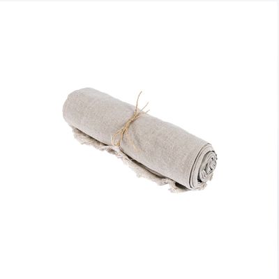 Linge de table textile - La nappe en lin, beige, 150x150 - BAZAR BIZAR LIVING