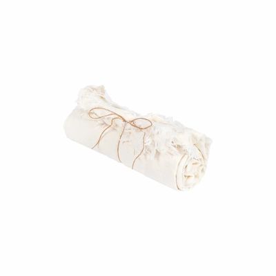 Linge de table textile - La Nappe en Lin - Blanc - 150x250 - BAZAR BIZAR LIVING
