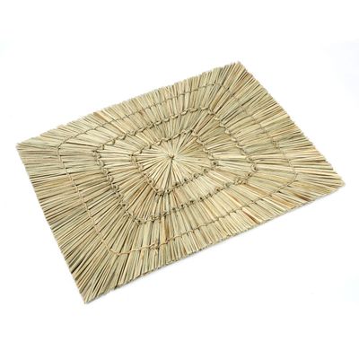 Placemats - The Alang Alang Placemat - Rectangular - Natural - BAZAR BIZAR LIVING