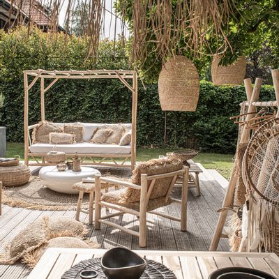 Sets de table - Le Set De Table Alang Alang - Rond - Noir - BAZAR BIZAR LIVING