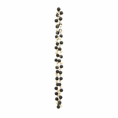 Bijoux - Le Collier Canggu - Noir Naturel - BAZAR BIZAR LIVING