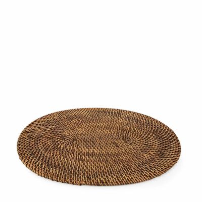 Sets de table - Le Set De Table Ovale Colonial - Brun Naturel - BAZAR BIZAR LIVING