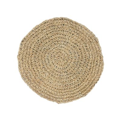 Sets de table - Le Set De Table Seagrass - Rond - Naturel - BAZAR BIZAR LIVING