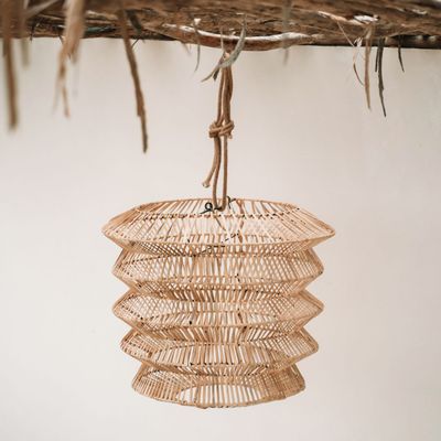 Suspensions - L'Abat-jour Mad Moiselle - Naturel - M - BAZAR BIZAR LIVING