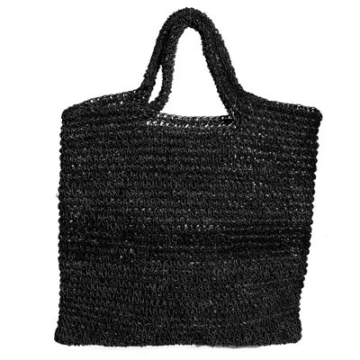 Bags and totes - The Island Tote - Black - BAZAR BIZAR LIVING