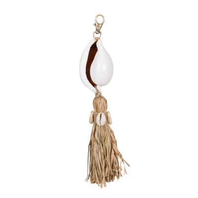 Decorative objects - The Kubu Keychain - White Natural - BAZAR BIZAR LIVING