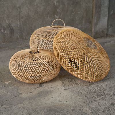 Suspensions - L'Abat-jour Wholly - Naturel - L - BAZAR BIZAR LIVING