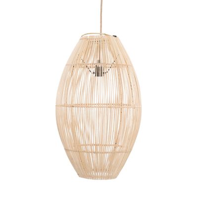 Hanging lights - The Zuri Pendant - Natural - L - BAZAR BIZAR LIVING