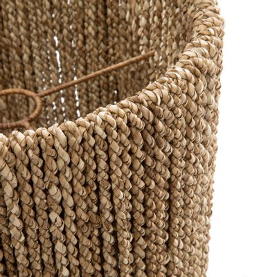 Desk lamps - The Chalki Table Lamp Shade - Natural - BAZAR BIZAR LIVING