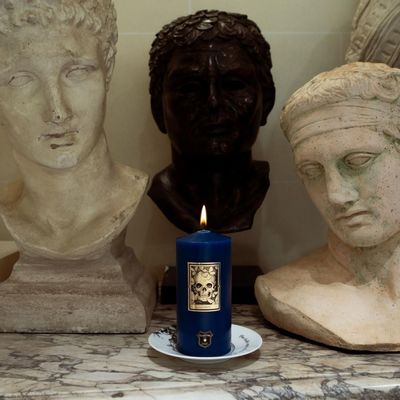 Decorative objects - Vanity Pillar Candle - Limited Edition - 520 g. Mass tinted wax. - YLUSTRE