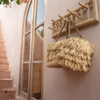 Bags and totes - The Raffia Bahamas Basket - Natural - BAZAR BIZAR LIVING