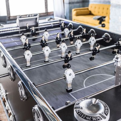 Game tables - STELLA CHAMPION COLLECTOR BLACK FOOSBALL - STELLA BABY-FOOT & BILLARDS
