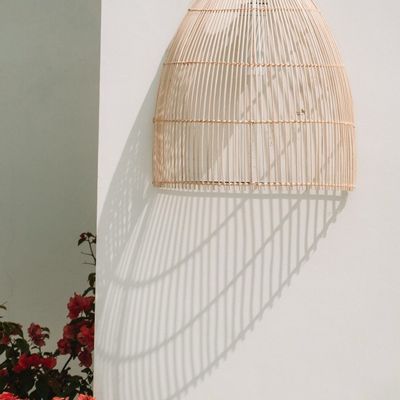 Wall lamps - The Lalo Wall Applique - Natural - L - BAZAR BIZAR - COASTAL LIVING