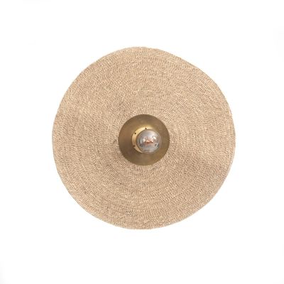 Wall lamps - The Let's Groove Wall Lamp - Natural Brass - M - BAZAR BIZAR - COASTAL LIVING