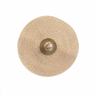 Wall lamps - The Let's Groove Wall Lamp - Natural Brass - M - BAZAR BIZAR LIVING