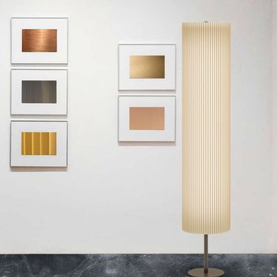 Floor lamps - E8 Pleated Floor Lamp Exclusive Handmade in Italy - LIGHTINUP