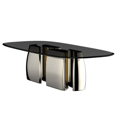 Benches for hospitalities & contracts - Obisidan Table - ELIE SAAB MAISON