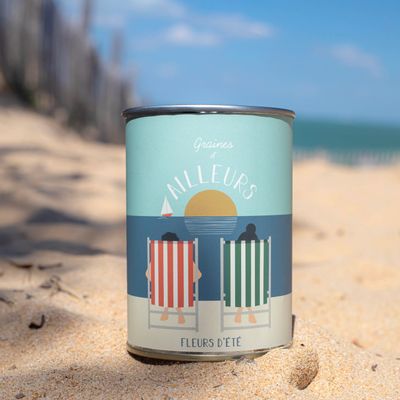 Objets de décoration - Kit à semer "Graines d'Ailleurs" - Mélange de fleurs sauvages - MAUVAISES GRAINES