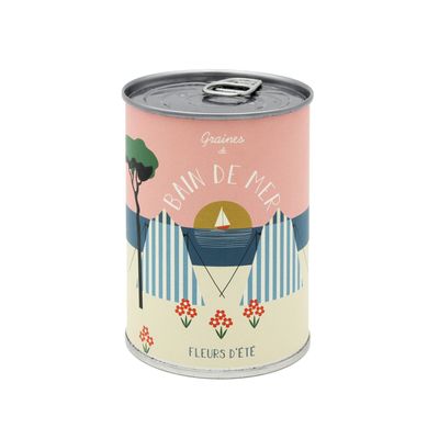 Objets de décoration - Kit à semer "Bains de mer" - Mélange de fleurs sauvages - MAUVAISES GRAINES