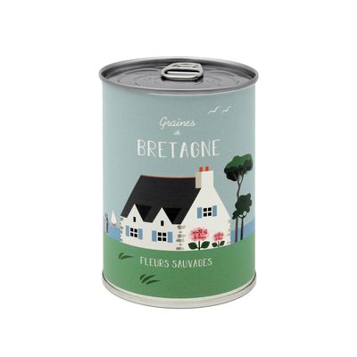 Decorative objects - Sowing kit\&quot; Brittany\” - Wild flower mix - MAUVAISES GRAINES