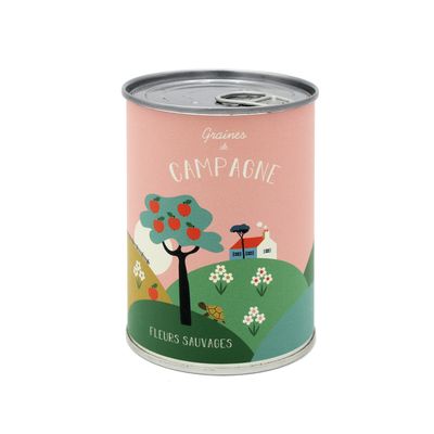Decorative objects - Sowing kit\" Campagne\” - Daisy seeds - MAUVAISES GRAINES
