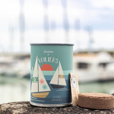 Decorative objects - Sowing kit\" Sailboats\” - Wild flower mix - MAUVAISES GRAINES