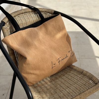 Bags and totes - The canvas tote\" French touch\” - &ATELIER COSTÀ