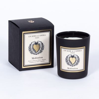 Decorative objects - MEDITATION - 100% VEGETABLE WAX SCENTED CANDLE - UN SOIR A L'OPERA