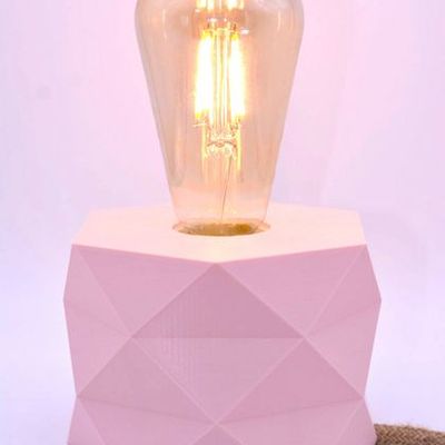 Objets de décoration - Lampe écoresponsables en impression 3D - unique et originale - BEN-J-3DCRÉA