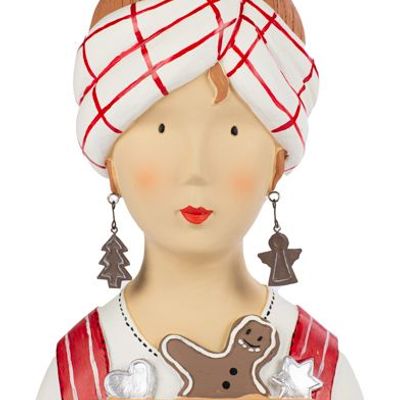 Objets de décoration - Tête de dame - BADEN GMBH