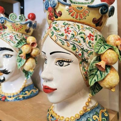 Design objects - MOORISH HEADS NORMAN MODEL - SICILIAN CRAFTS - MAISON GALA