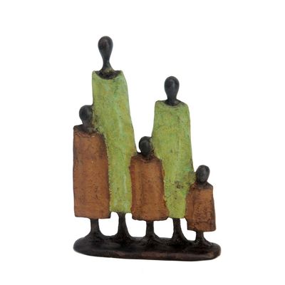 Objets design - Bronzes famille - LAFI BALA - BRONZES D'AFRIQUE