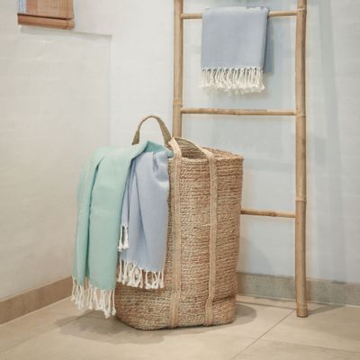 Decorative objects - Handmade Jute Laundry basket - RÊVE VERT