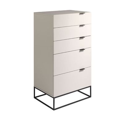 Chests of drawers - Chiffonier black steel legs - ANGEL CERDÁ