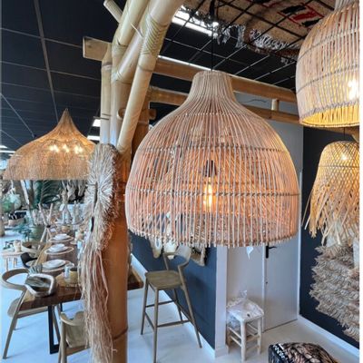 Suspensions - Suspension en rotin - KUBA XL - HYDILE