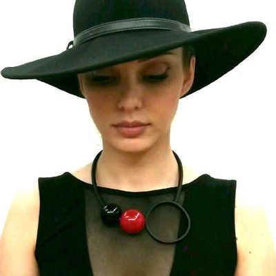 Gifts - Red Space Necklace - SAMUEL CORAUX