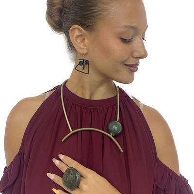 Gifts - Tori Kaki necklace - SAMUEL CORAUX
