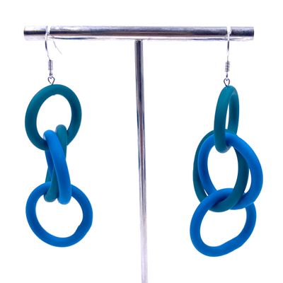 Gifts - 40 turquoise earring - SAMUEL CORAUX