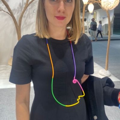 Gifts - Multicolor 1-headed necklace - SAMUEL CORAUX