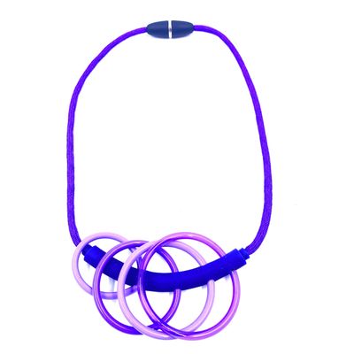 Gifts - Purple Mini Ooo Necklace - SAMUEL CORAUX