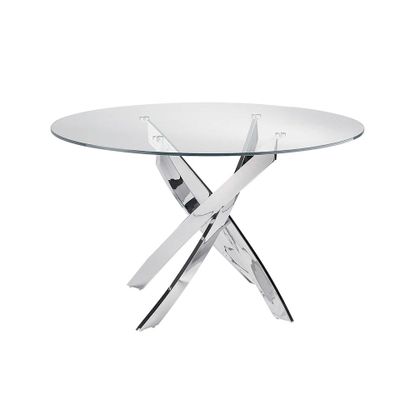 Tables Salle à Manger - Table de salle à manger ronde en verre - ANGEL CERDÁ