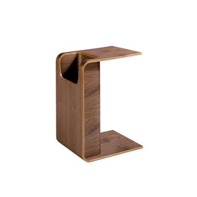 Tables basses - Table d'angle rectangulaire en noyer - ANGEL CERDÁ