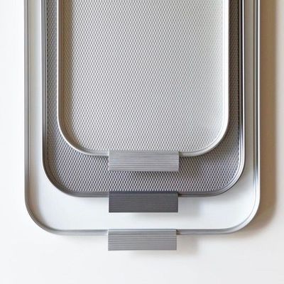 Ustensiles de cuisine - Plateau auliminium côtelé Kaymet - KAYMET