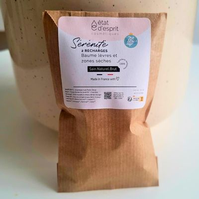 Beauty products - Serenity Lip Balm Refills | 100% ORGANIC | Zero plastic - ÉTAT D'ESPRIT