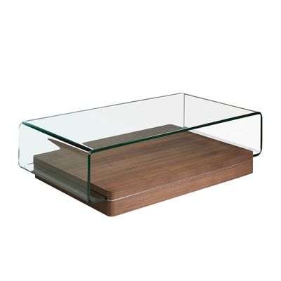Coffee tables - Curved glass coffee table - ANGEL CERDÁ