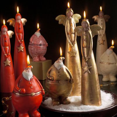 Other Christmas decorations - CHRISTMAS ORNAMENTAL CANDLES - CERERIA LAC SRL