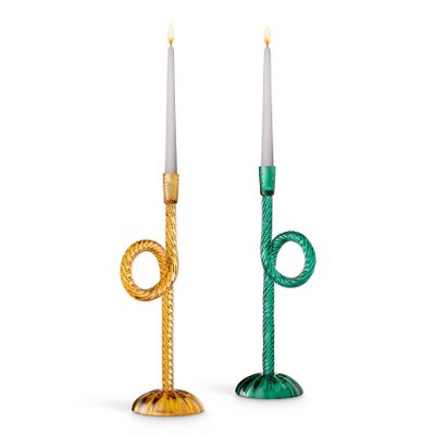 Candlesticks and candle holders - VENETIAN KNOT - AINA KARI