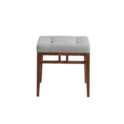 Benches - Grey fabric upholstered bench - ANGEL CERDÁ
