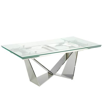 Dining Tables - Extendable glass dining table - ANGEL CERDÁ